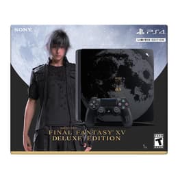 PlayStation 4 Slim 1000GB - Svart - Begränsad upplaga Final Fantasy XV + Final Fantasy XV