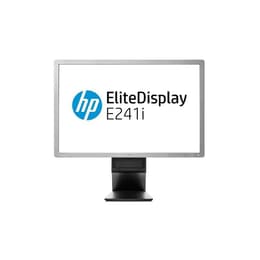 24-tum HP EliteDisplay E241i 1920 x 1200 LCD Monitor Grå