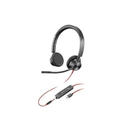 Plantronics Poly Blackwire 3325 Hörlurar med microphone - Svart/Röd