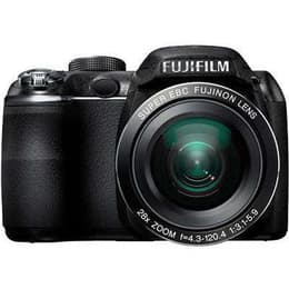 Kompakt FinePix S3400 - Svart + Fujifilm Super EBC Fujinon Lens 28X Zoom 24-672mm f/3.1-5.9 f/3.1-5.9