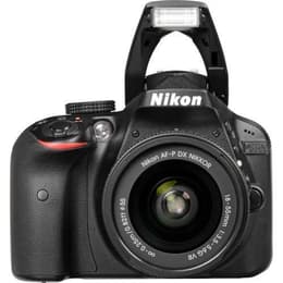 Reflex D3300 - Svart + Nikon AF-P DX Nikkor 18-55mm f/3.5-5.6G VR f/3.5-5.6G