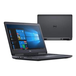 Dell Precision 7720 17-tum (2017) - Core i7-7820HQ - 32GB - SSD 512 GB AZERTY - Fransk