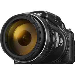 Bro Coolpix P1000 - Svart + Nikon Nikkor Wide Optical Zoom 24-3000mm f/2.8-8 ED VR f/2.8-8