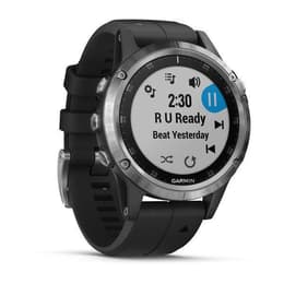 Garmin Smart Watch Fēnix 5S Plus HR GPS - Svart/Silver