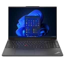 Lenovo ThinkPad E16 G1 16-tum (2023) - Ryzen 5 - 7000 Series (U) - 16GB - SSD 256 GB QWERTY - Engelsk