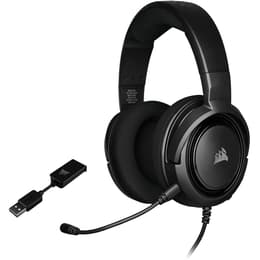 Corsair HS45 SURROUND gaming kabelansluten Hörlurar med microphone - Svart