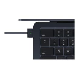 MacBook Air 13" (2022) - Apple M2 med 8-kärnig CPU och 10-kärnig grafikprocessor - 24GB RAM - SSD 1000GB - QWERTY - Engelsk