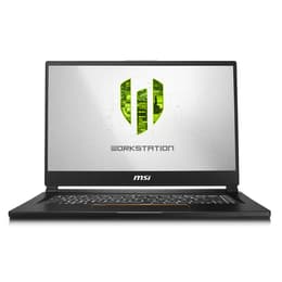 MSI Workstation WS65 15-tum (2019) - Core i7 - Gen 9 (H) - 32GB - SSD 512 GB AZERTY - Fransk