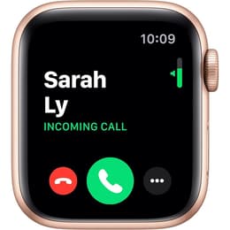 Apple Watch Series 5 (2019) GPS 40 mm - Aluminium Guld - Sportband Stjärnglans