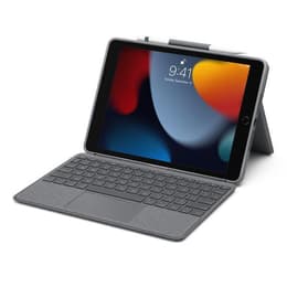 Logitech Keyboard AZERTY Fransk Bakgrundsbelyst tangentbord Combo Touch 820-010378