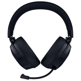 Razer Kraken V4 Pro noise Cancelling gaming trådbunden + trådlös Hörlurar med microphone - Svart