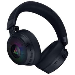 Razer Kraken V4 Pro noise Cancelling gaming trådbunden + trådlös Hörlurar med microphone - Svart