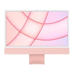 iMac 24-tum Retina (Början av 2021) M1 3.2GHz - SSD 256 GB - 8GB QWERTY - Engelsk (US)