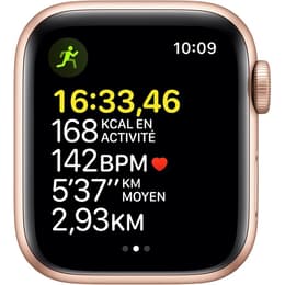 Apple Watch Series SE 1 (2020) GPS 40 mm - Aluminium Guld - Sportband Stjärnglans