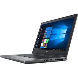 Dell Precision 7730 17-tum (2018) - Core i7 - Gen 8 (H) - 64GB - SSD 512 GB QWERTY - Engelsk