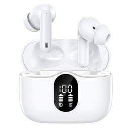 Reciclae Auriculares Inalambricos Con Pantalla Led Tactil y Cancelacion Negro Earbud Noise Cancelling Bluetooth Hörlurar - Vit