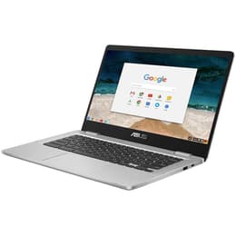 Asus ChromeBook C423 Celeron N3350 1.1 GHz 64GB eMMC - 4GB QWERTY - Engelsk