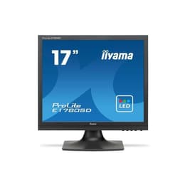 17-tum Iiyama ProLite E1780SD-B1 1280x1024 LCD Monitor Svart