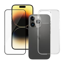 Skyddsskärm Panzerglass iPhone 14 Pro - Genomskinlig