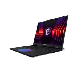 MSI Titan 18 HX A14VHG 008FR 18"-tum - Core i9-14900HX - 64GB - SSD 2 TBGB NVIDIA GeForce RTX 4080 AZERTY - Fransk
