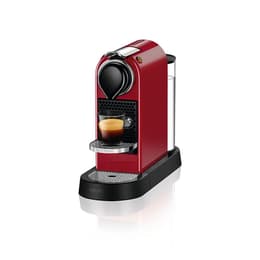 Espressomaskin Nespresso kompatibel Krups Nespresso Citiz XN741510 L - Röd