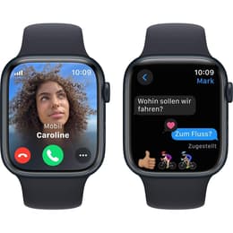 Apple Watch Series 8 (2022) GPS + Mobilnät 45 mm - Aluminium Midnight