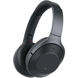 Sony WH-1000XM2 noise Cancelling trådbunden + trådlös Hörlurar med microphone - Svart/Grå