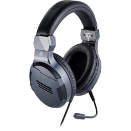 Bigben Stereo Gaming Headset v3 Titanium gaming kabelansluten Hörlurar med microphone - Svart/Grå