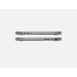 MacBook Pro 14" (2021) - Apple M1 Max med 10-kärnig CPU och 24-kärnig grafikprocessor - 32GB RAM - SSD 1000GB - AZERTY - Fransk