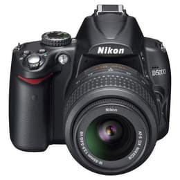 Reflex D5000 - Svart + Nikon Nikon Nikkor AF-S DX VR 18-55 mm f/3.5-5.6 + Nikon Nikkor AF-S VR DX 55-200 mm f/4-5.6G ED f/3.5-5.6 + f/4-5.6G ED