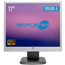 17-tum V7 Videoseven S1711 1280 x 1024 LCD Monitor Svart
