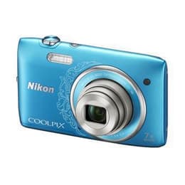 Nikon Coolpix S3500 Kompakt 20 - Blå