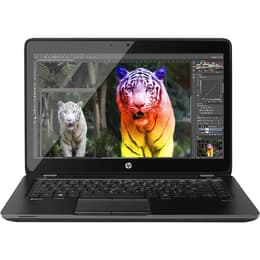 HP ZBook 14 14-tum Core i7-4600U - SSD 256 GB - 16GB AZERTY - Fransk