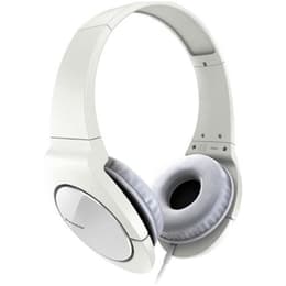Pioneer SE-MJ751 kabelansluten Hörlurar - Vit