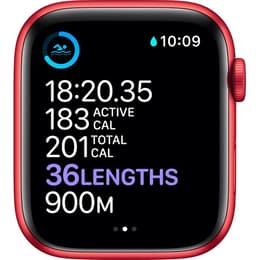 Apple Watch Series 9 (2023) - (armband ingår ej) - GPS 41 mm - Röd Aluminium