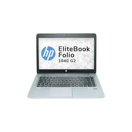 HP EliteBook Folio 1040 G2 14-tum (2013) - Core i5-4300U - 8GB - SSD 512 GB AZERTY - Fransk