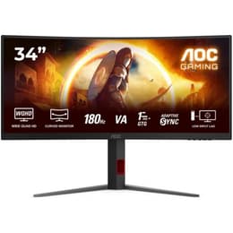 34-tum Aoc CU34G4 3440 x 1440 LED Monitor