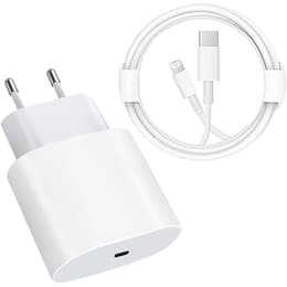 Kabel och vägg (USB-C + Lightning) 20W - Apple