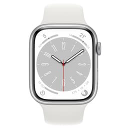 Apple Watch Series 8 (2022) GPS + Mobilnät 45 mm - Aluminium Silver