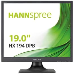 19-tum Hanns G HX194DPB LED Monitor Svart
