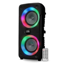 Enceinte Sonorisation Autonome sur batterie à LED - Pickering PANTHER P26 - 300W, Bluetooth USB SD, 4 modes Equaliseurs, Téléco Bluetooth Högtalare - Svart