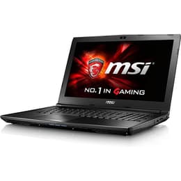 MSI GL62 6QF-1606FR 15-tum - Core i5-6300HQ - 8GB 1000GB NVIDIA GeForce GTX 960M AZERTY - Fransk