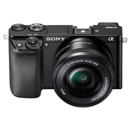 Alpha 6000 - Svart + Sony Sony E PZ 16-50 mm f/3.5-5.6 OSS f/3.5-5.6