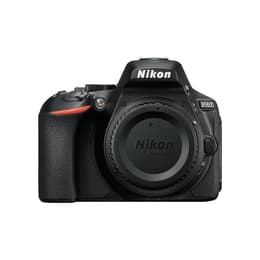 Reflex - Nikon D5600 Svart + Objektiv Nikon AF-S DX NIkkor 18-55mm f/3.5-5.6G VR