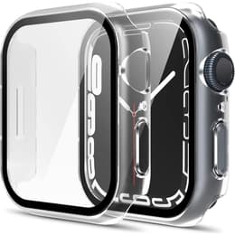 Skal Apple Watch Series 7 - 45 mm - Plast - Genomskinlig