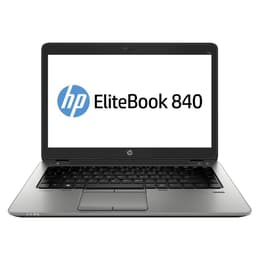 HP EliteBook 840 G2 14-tum (2015) - Core i5-5300U - 8GB - SSD 240 GB QWERTZ - Tysk