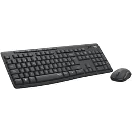 Logitech Keyboard QWERTY Spansk Wireless MK295