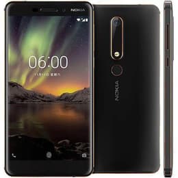 Nokia 6.1 32GB - Svart - Olåst - Dual-SIM