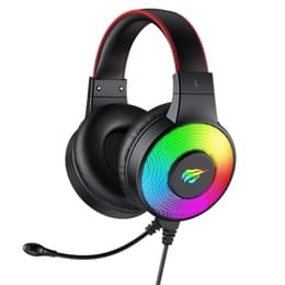 Havit GAMENOTE H2013d noise Cancelling gaming kabelansluten Hörlurar med microphone - Svart