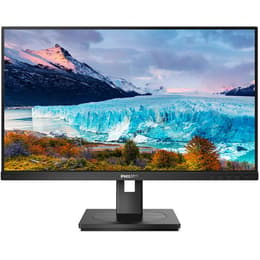 24-tum Philips 243S1/00 1920 x 1080 LCD Monitor Svart